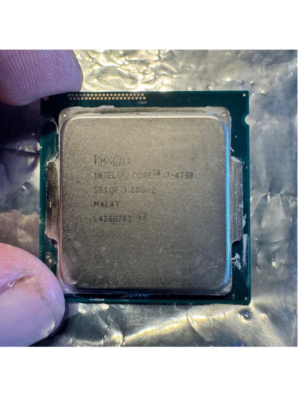 Intel Core i7-4790 SR1QF 3.60GHz LGA1150 Quad Core CPU UNTESTED AS-IS